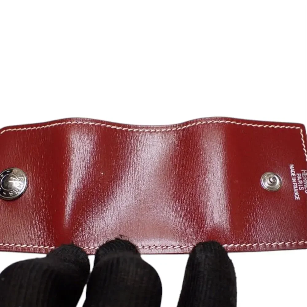 7181 - Hermes Hermes Notepad Maroon
